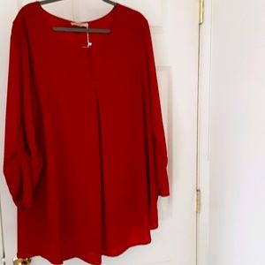 Womens plus size blouse